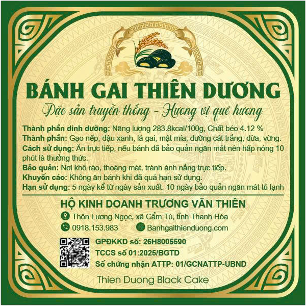 Bánh gai Thiên Dương